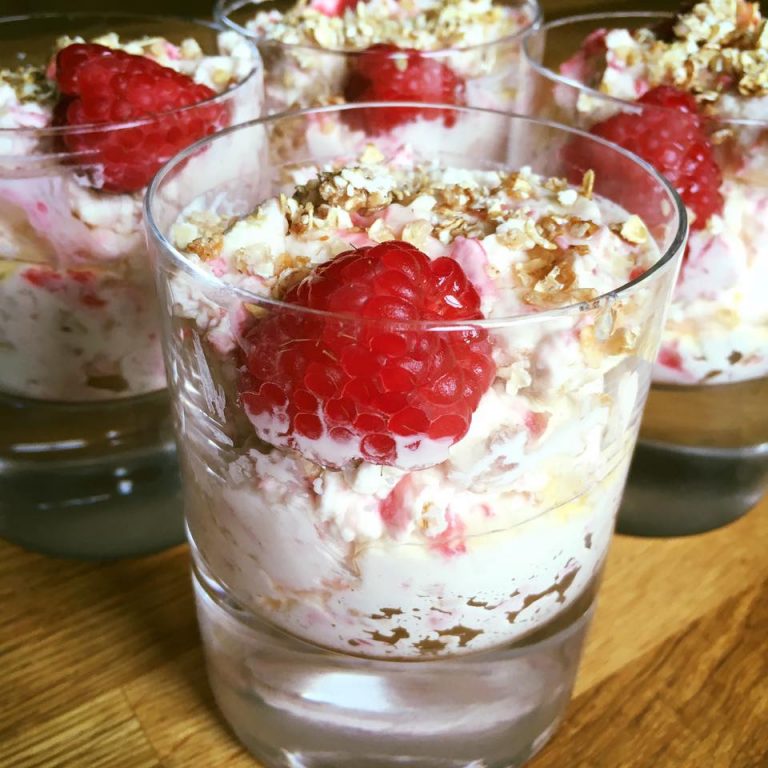 Raspberry Cranachan - Home Cook School